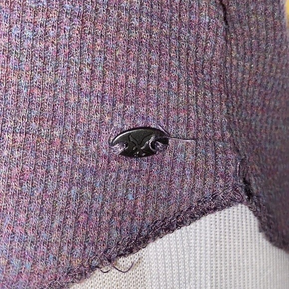 American Eagle Thermal Waffle Top Size Extra Small - Picture 5 of 8